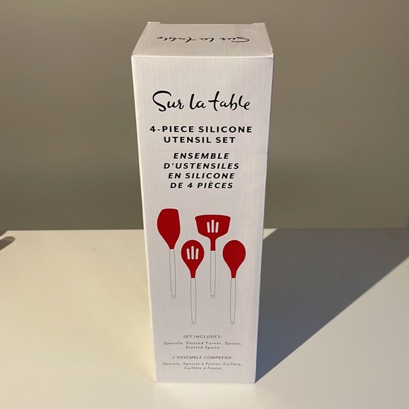 Sue La Table 4-piece Silicone Utensil Set - Picture 3 of 6
